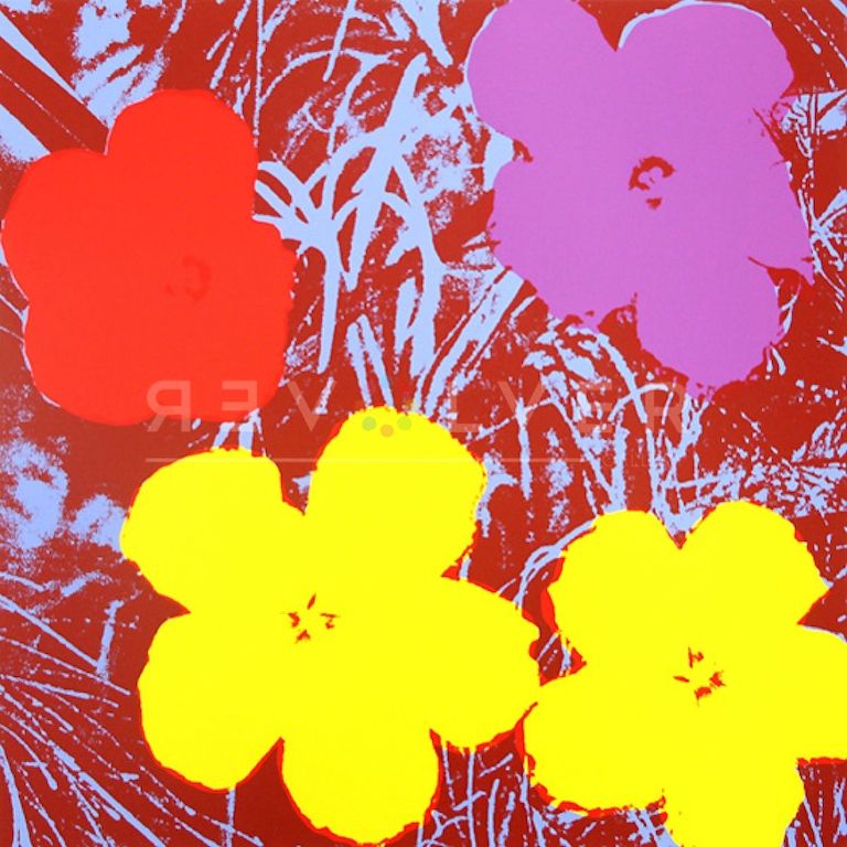 Screenprint Warhol - Flowers (FS II.71)