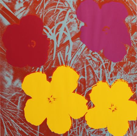 Screenprint Warhol - Flowers (FS II.71)