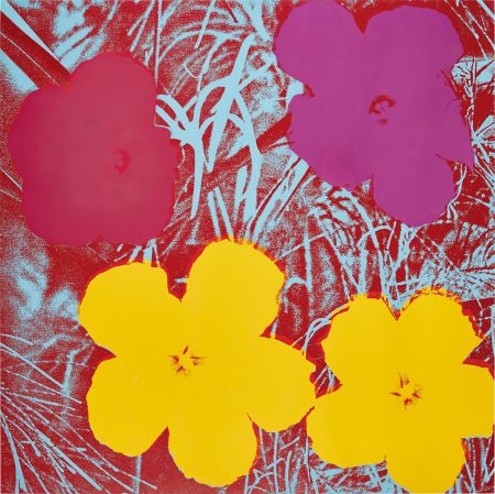 Screenprint Warhol - Flowers (FS II.71)