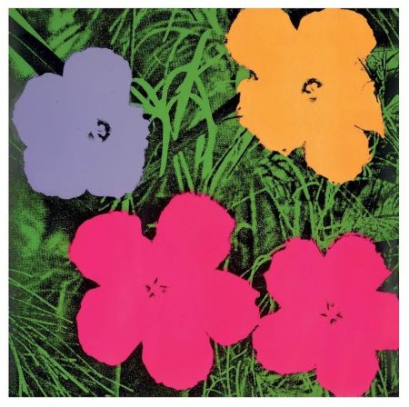 Screenprint Warhol - Flowers, FS II.73