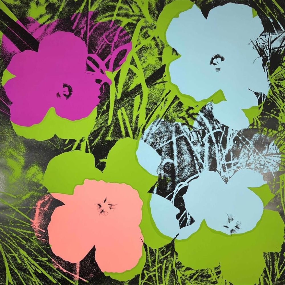 Screenprint Warhol - Flowers, II.64