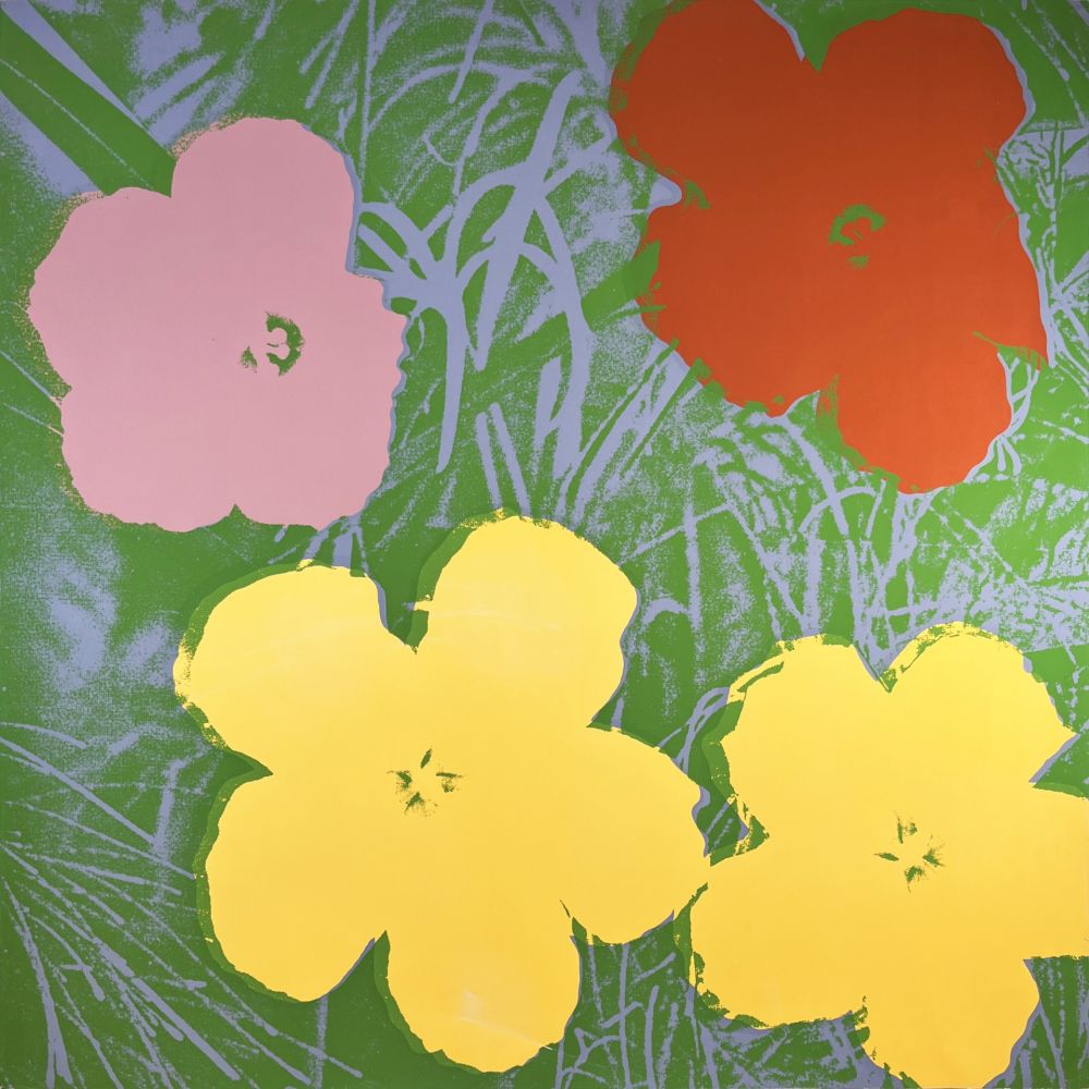 Screenprint Warhol - Flowers II.65