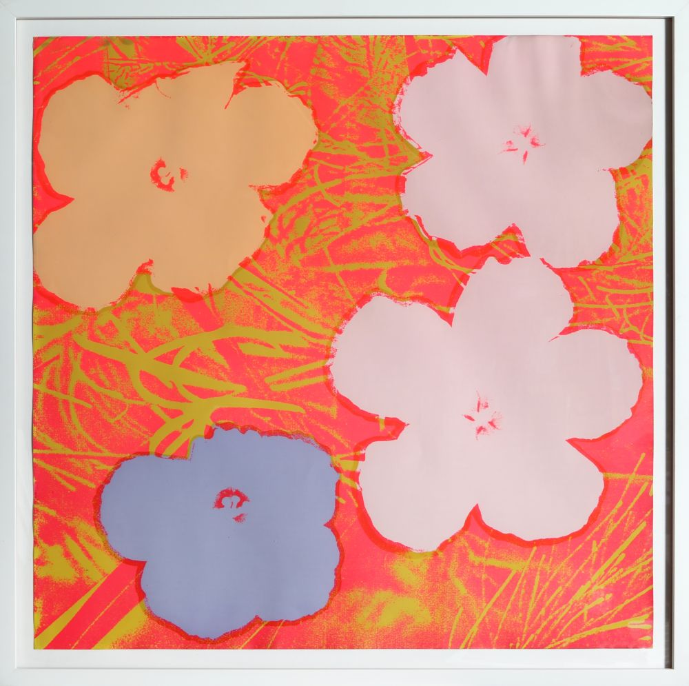 Screenprint Warhol - Flowers II.69