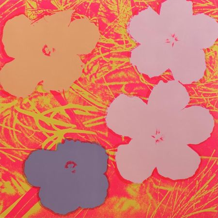 Screenprint Warhol - Flowers, II.69