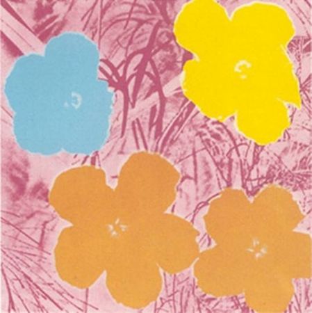 Screenprint Warhol - Flowers II.70