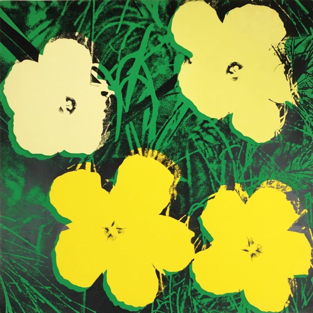 Screenprint Warhol - Flowers II.72