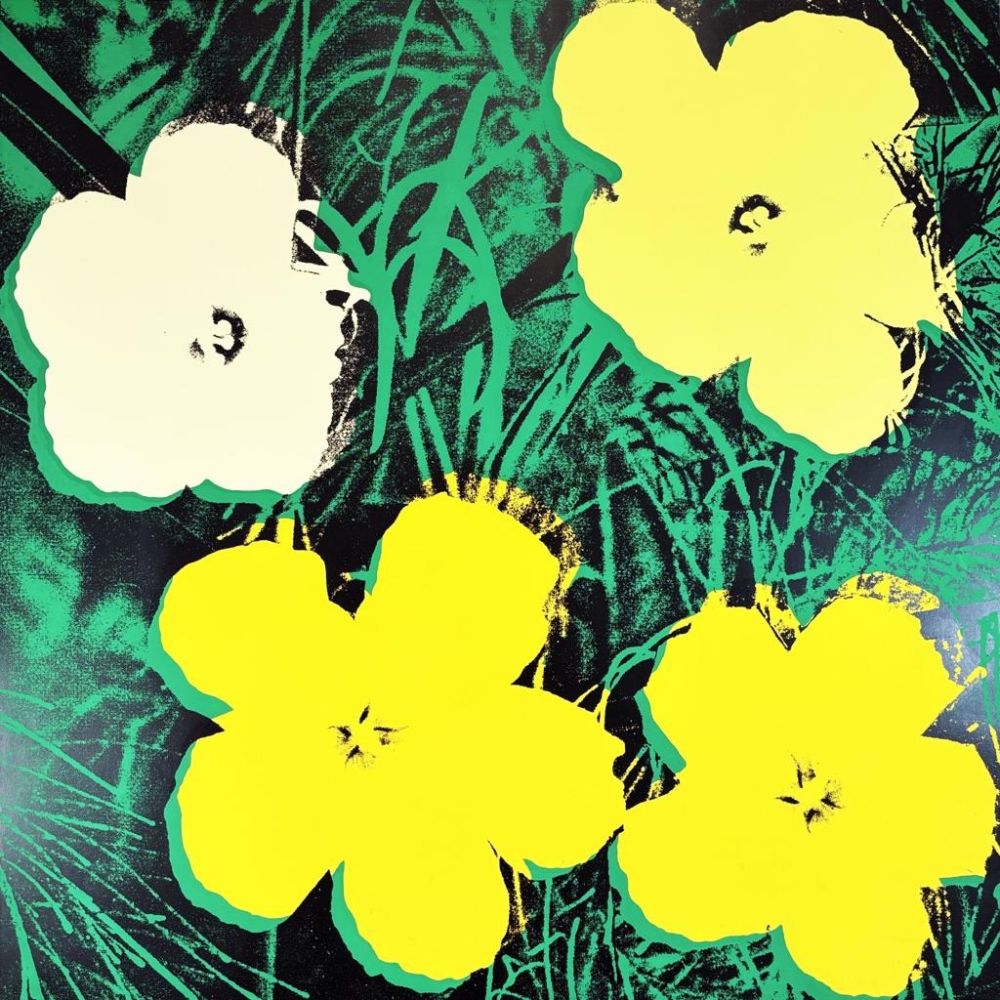 Screenprint Warhol - Flowers, II.72