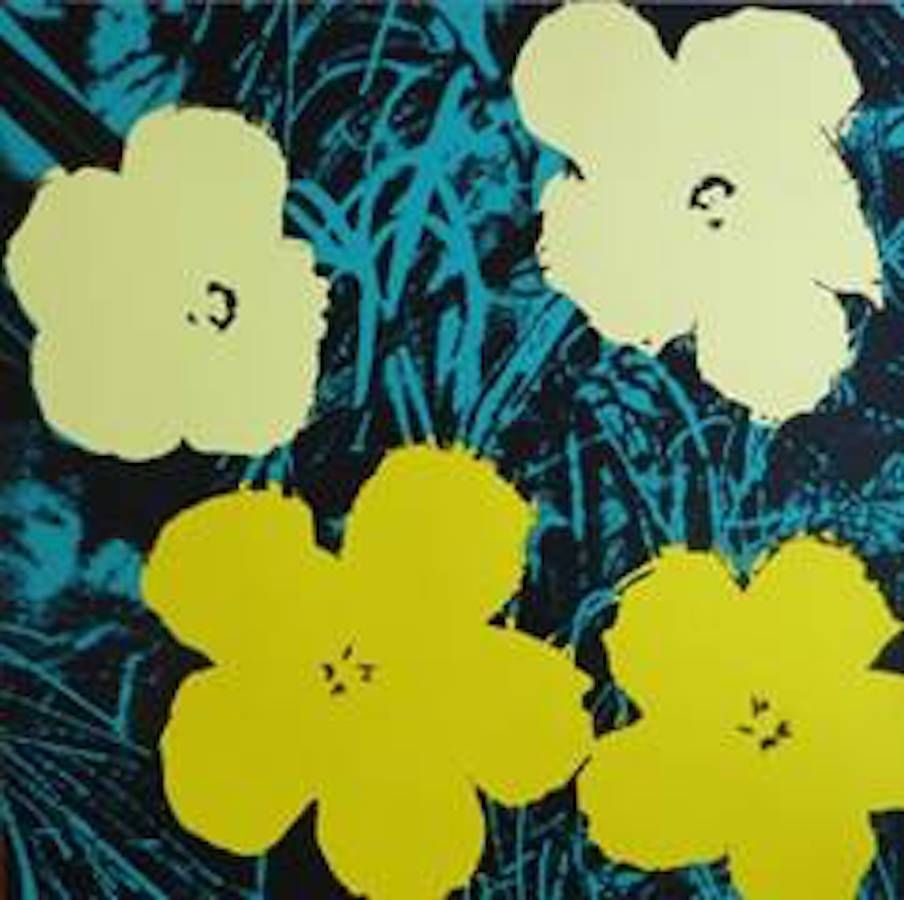 Screenprint Warhol (After) - Flowers VII