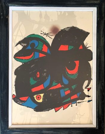 Lithograph Miró - Fondaciò Jouan Mirò