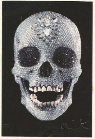 Screenprint Hirst - For the love of God