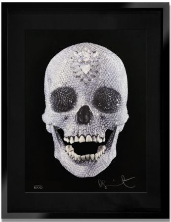 Screenprint Hirst - For the Love of God, 2009