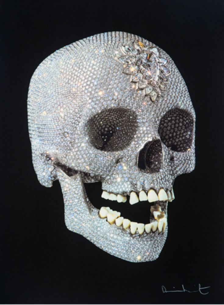 Multiple Hirst - For the Love of God, the Diamond Skull