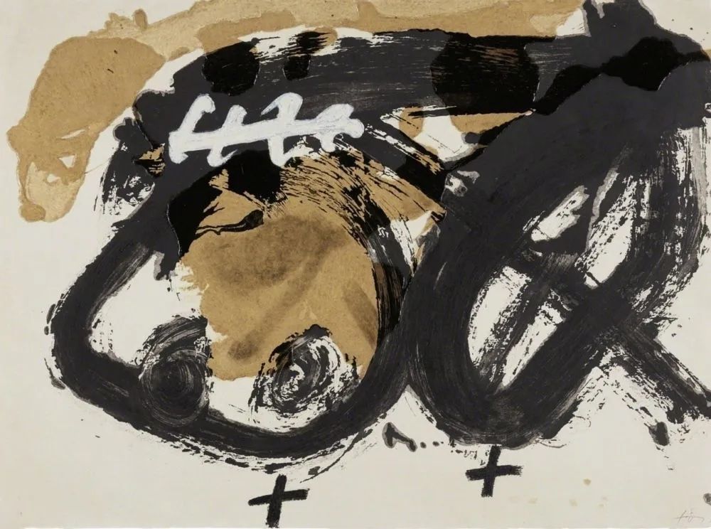 Engraving Tàpies - Formes i Vernis