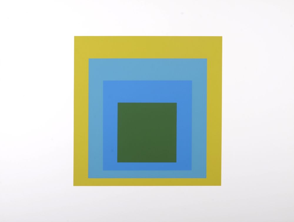 Screenprint Albers - Formulation Articulation #C, 1972