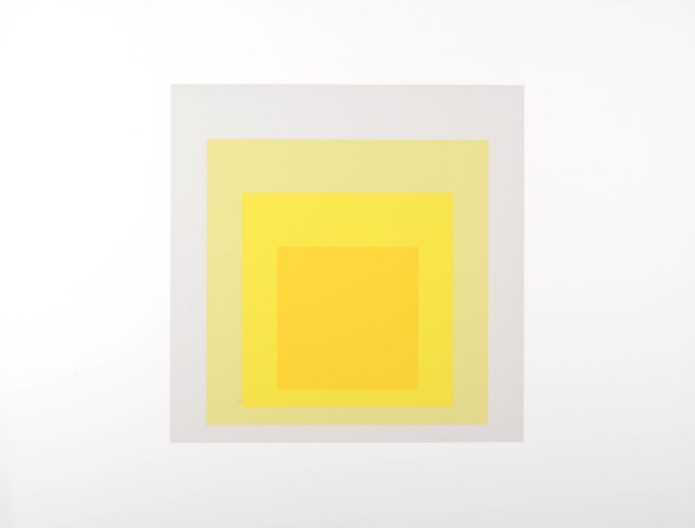 Screenprint Albers - Formulation Articulation #D, 1972