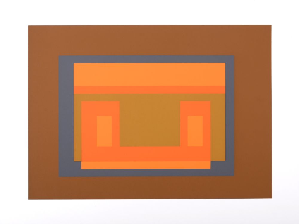 Screenprint Albers - Formulation Articulation #G, 1972