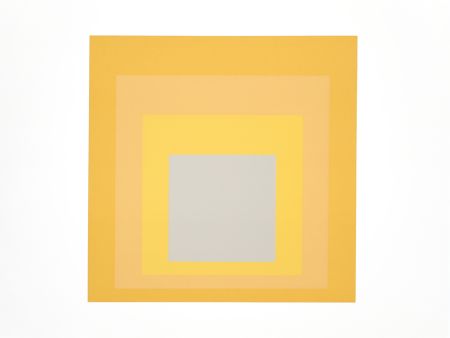 Screenprint Albers - Formulation : Articulation Portfolio I Folder 19, Right