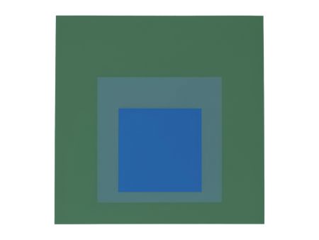Screenprint Albers - Formulation : Articulation Portfolio II Folder 32, Left
