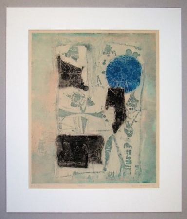 Etching And Aquatint Hasegawa - Fossile
