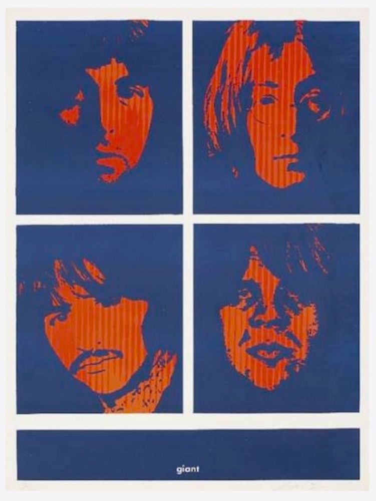 Screenprint Fairey - Four Giant Beatles