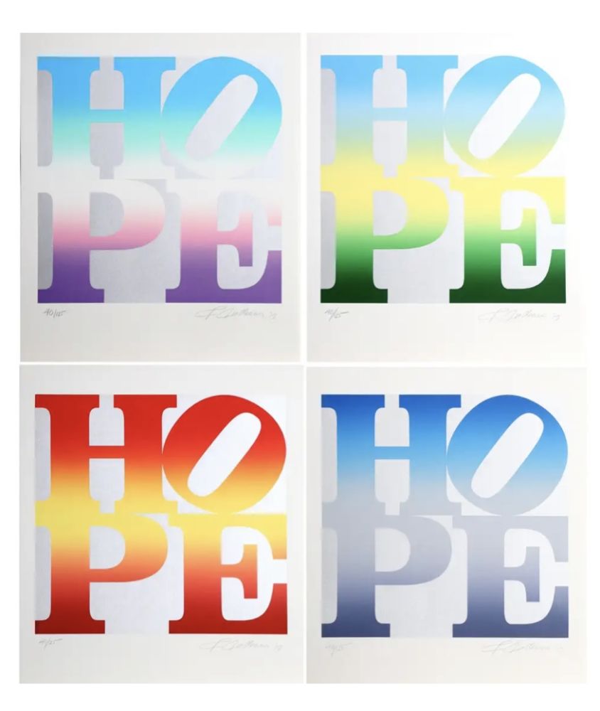 Screenprint Indiana - Four Seasons of Hope