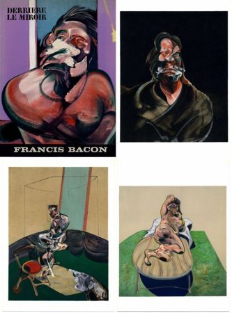 Illustrated Book Bacon - FRANCIS BACON : Derrière le Miroir n° 162. 5 LITHOGRAPHIES EN COULEURS (1966)