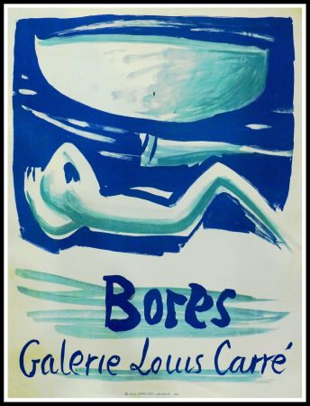 Poster Bores - FRANCISCO BORES - GALERIE LOUIS CARRÉ