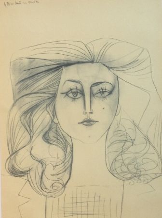Lithograph Picasso - Francoise Gilot
