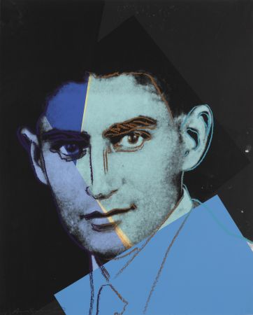 Screenprint Warhol - Franz Kafka