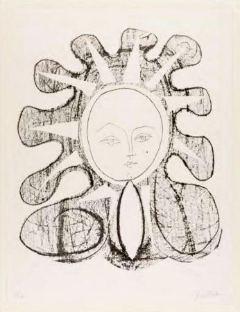 Lithograph Picasso - Françoise en soleil
