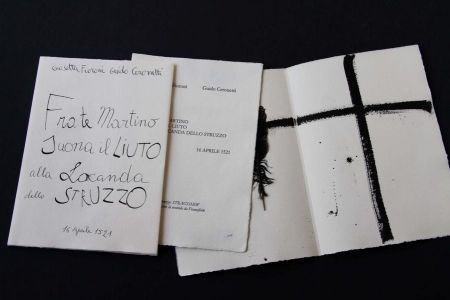 Illustrated Book Fioroni - Frate Martino suona il liuto alla locanda dello struzzo