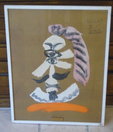 Lithograph Picasso - From portraits imaginaires