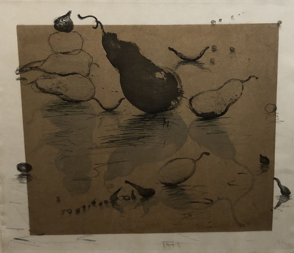 Etching And Aquatint Barcelo - Fruits