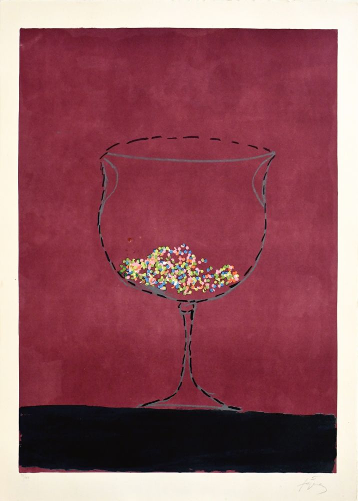Lithograph Tàpies - Frègoli