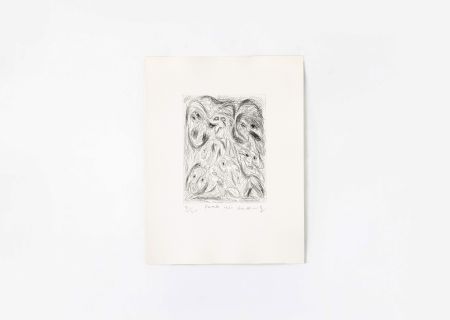 Etching Alechinsky - Fumées