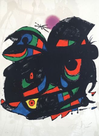 Lithograph Miró - Fundació Barcelona