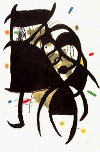 Etching Miró - Fundatio Palma