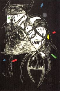 Etching Miró - Fundatio Palma
