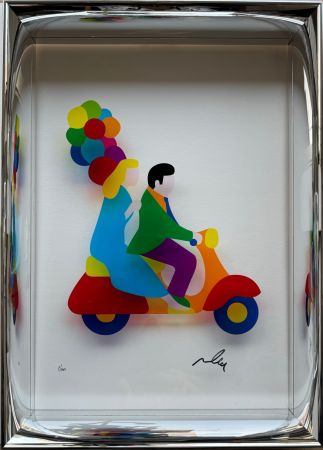 Screenprint Lodola - Funny moments (Plexiglass)