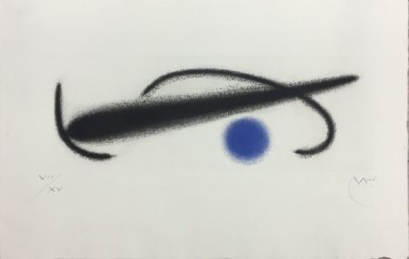 Engraving Miró - Fusées