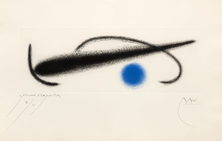 Etching Miró - Fusées-Nous avons