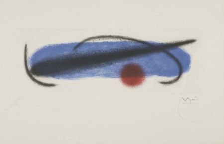 Etching Miró - Fusées 1