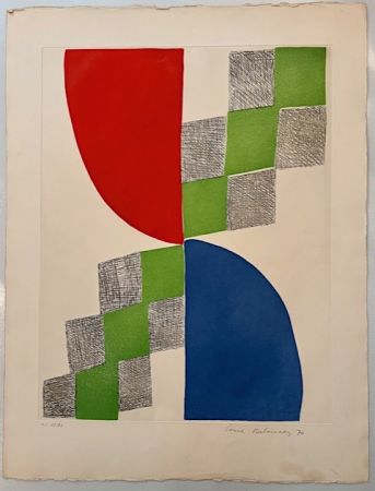 Etching And Aquatint Delaunay - Fête de l'humanité