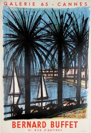 Lithograph Buffet - Galerie 65 Cannes