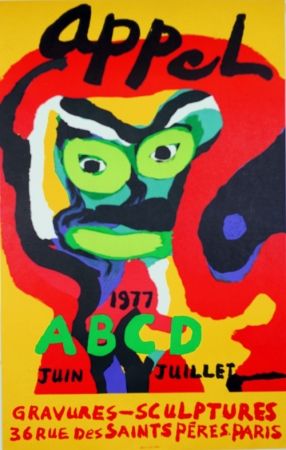 Lithograph Appel - Galerie ABCD