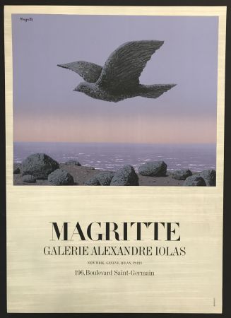 Lithograph Magritte - Galerie Alexandre Iolas