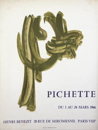 Lithograph Pichette  - Galerie André Benezit