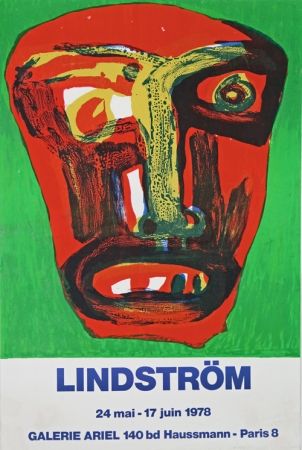 Lithograph Lindstrom - Galerie Ariel