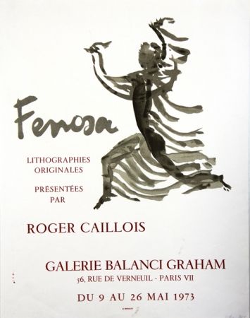Lithograph Fenosa - Galerie Balanci Graham 