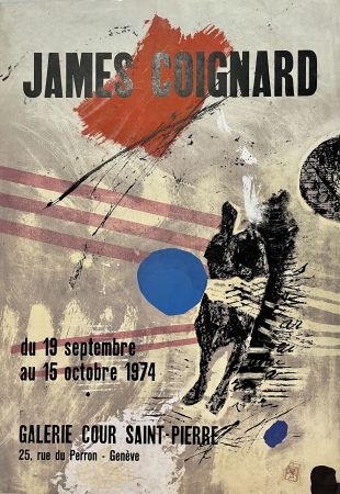 Poster Coignard - Galerie Cour Saint-Pierre